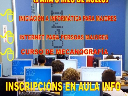 CURSOS CeMIT EN AULA INFO PARA XULLO