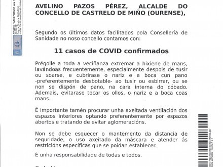 NOTA INFORMATIVA COVID-19