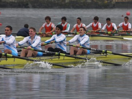 Campionato galego de remo olmpico en Castrelo de Mio