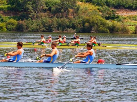 Castrelo de Mio acolle durante o mes de xuo os campionatos galegos de remo organizados pola Federacion Galega