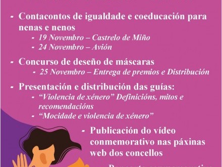 DA CONTRA A VIOLENCIA DE XNERO. 25N