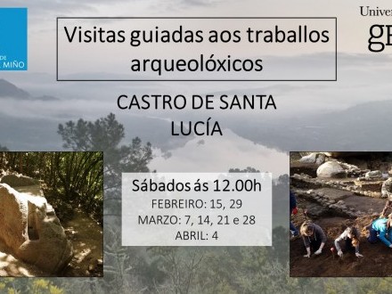 VISITAS GUIADAS AL CASTRO DE SANTA LUC�A