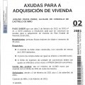 Ayudas para la adquisicin de la vivienda