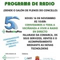 A radio en directo desde Castrelo de MIño